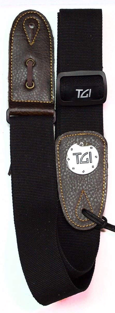 TGI Guitar Strap WOVEN Series. Black