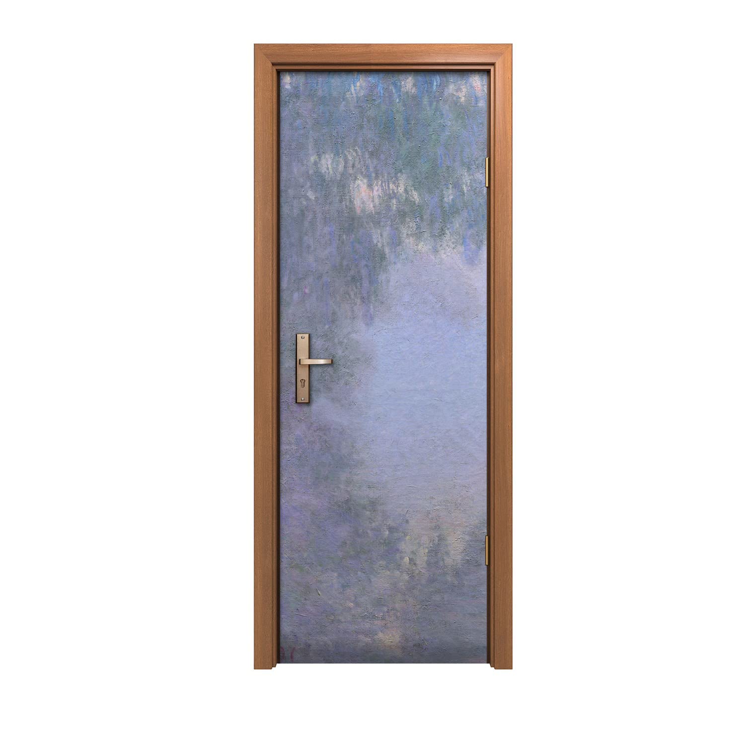 Autocollant de porte 70x200cm décor intérieur mural original Pièces de monnaie de Seine