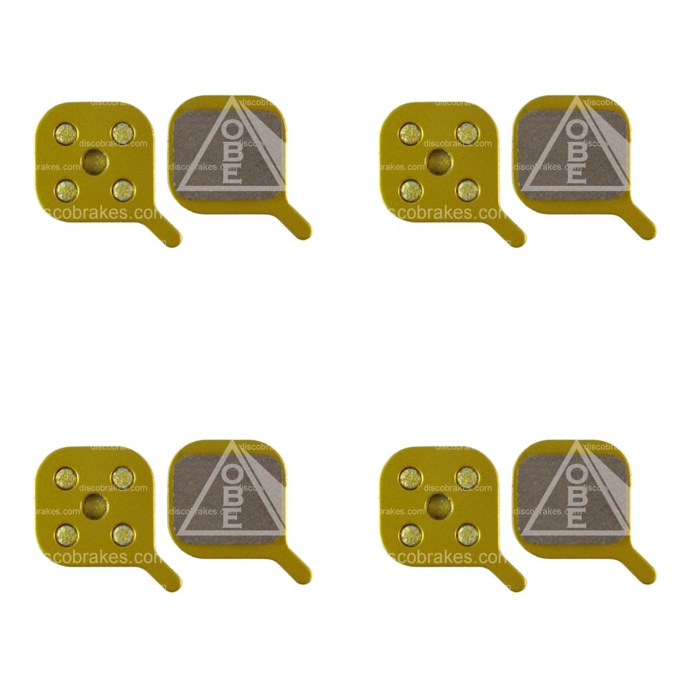 4 Paires (8 Plaquettes frittées) compatibles avec Les Freins à Disque Cannondale Coda, VTT XC DH