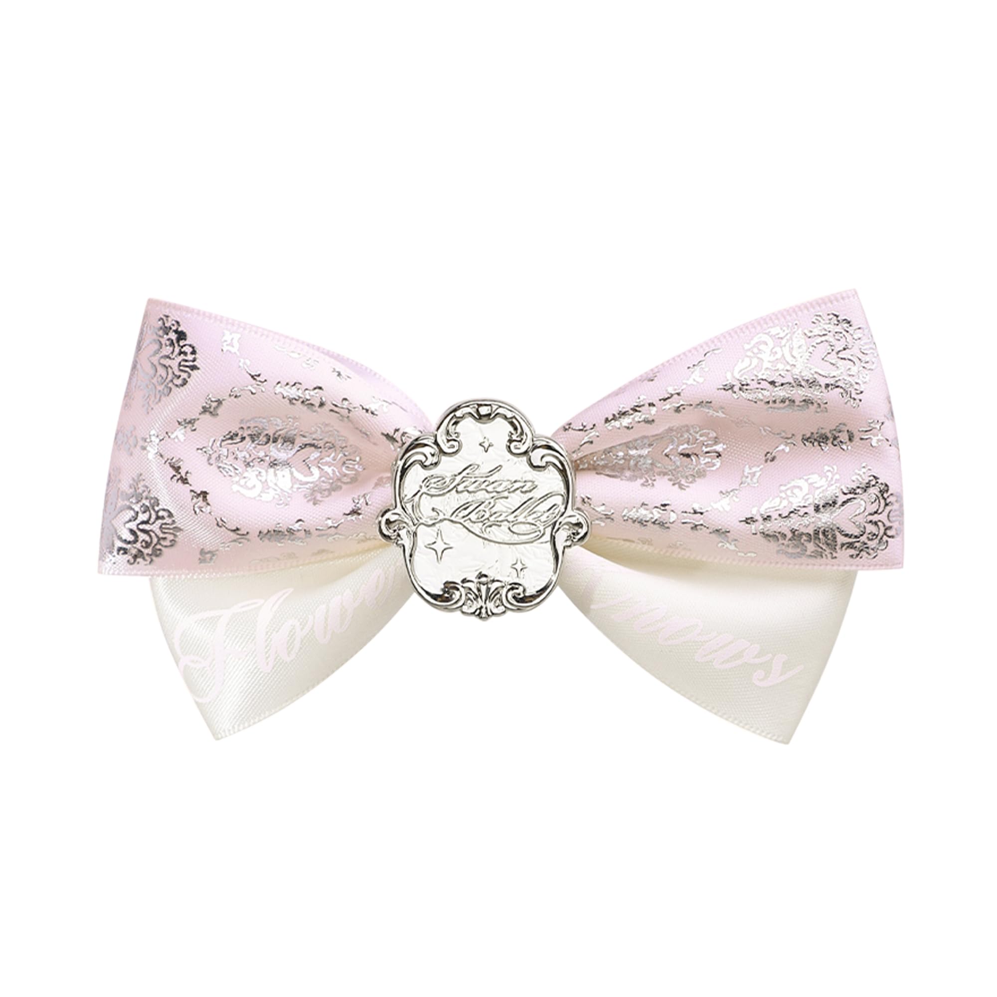 Flower Knows Swan Ballet Series Hair Clips - Elegant Women's Beauty Hair Accessories for Stylish Updos and Hair Decor (02 Baby Pink)