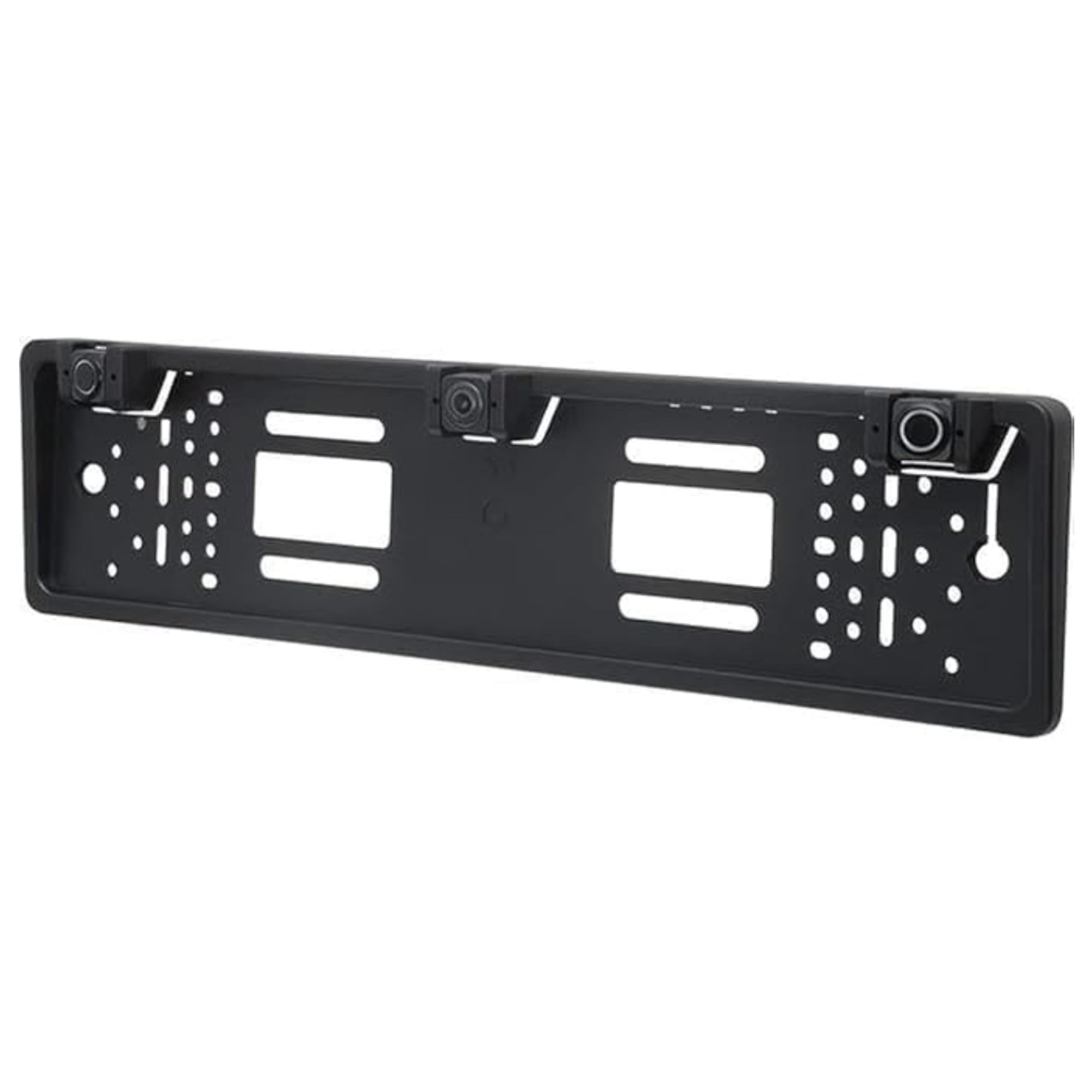 Yasta Portatarga Auto con Sensori di Parcheggio e Telecamera Posteriore Kit Retrocamera e 2 Sensori Universale per Auto, Camper, Camion Assistenza Retromarcia