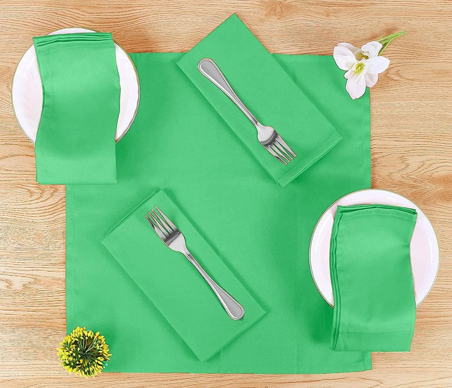 12 Tovaglioli In Cotone 100% Oversize 45x45 Cm - Multicolore, Spessi E Assorbenti, Per Tutti I Giorni - Foto 2