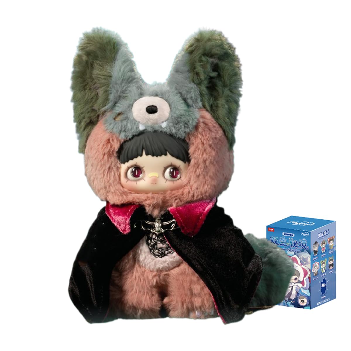 MayMei Symbiote Neverland Series Blind Box Action Figures Mystery Box Cute Random Toys Birthday Gift Christmas Collectible Toy for Desktop Ornaments, 1PC