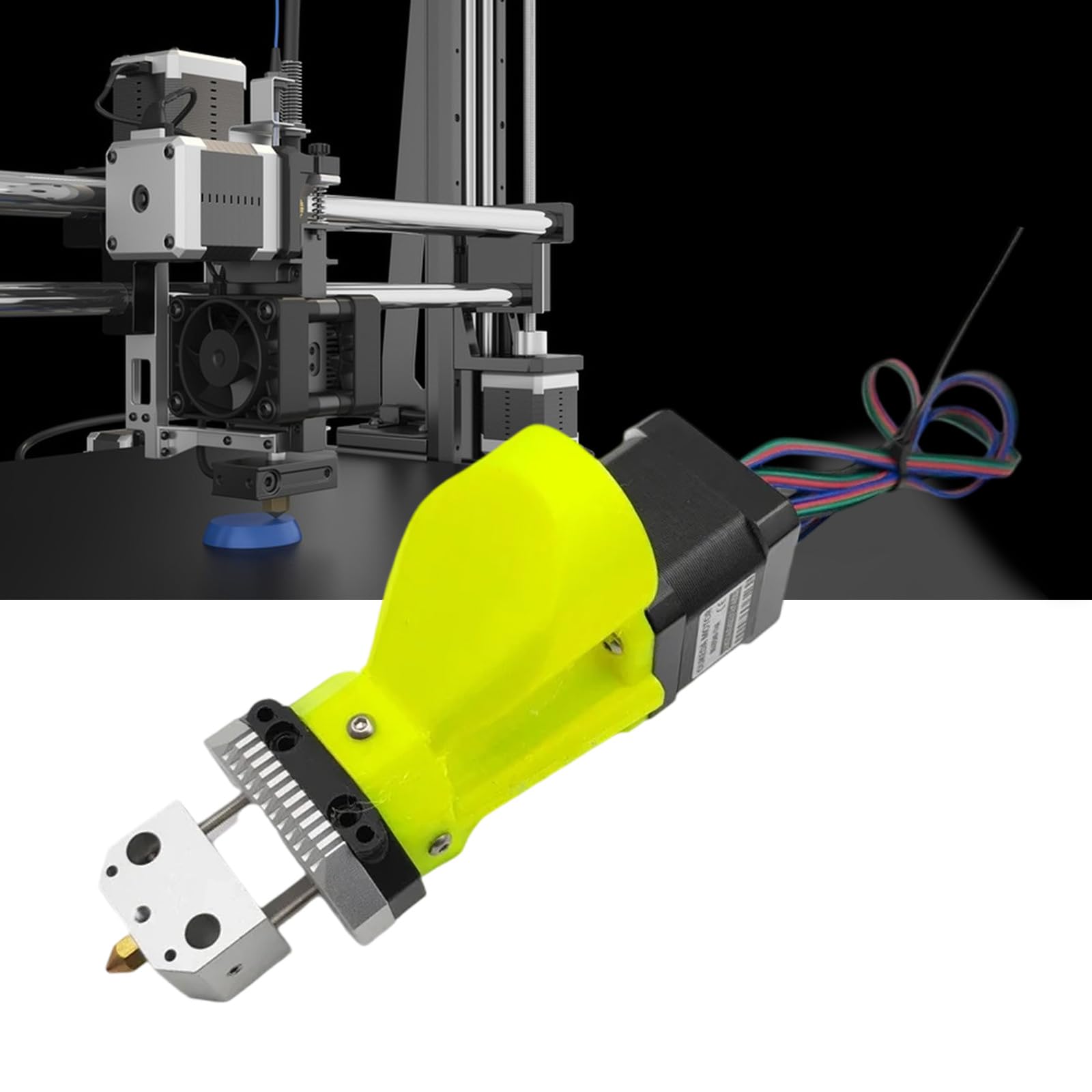 L'ugello resistente da 0,8 mm garantisce un funzionamento fluido per stampanti 3D per più materiali e uso prolungato Ugello ad alta precisione