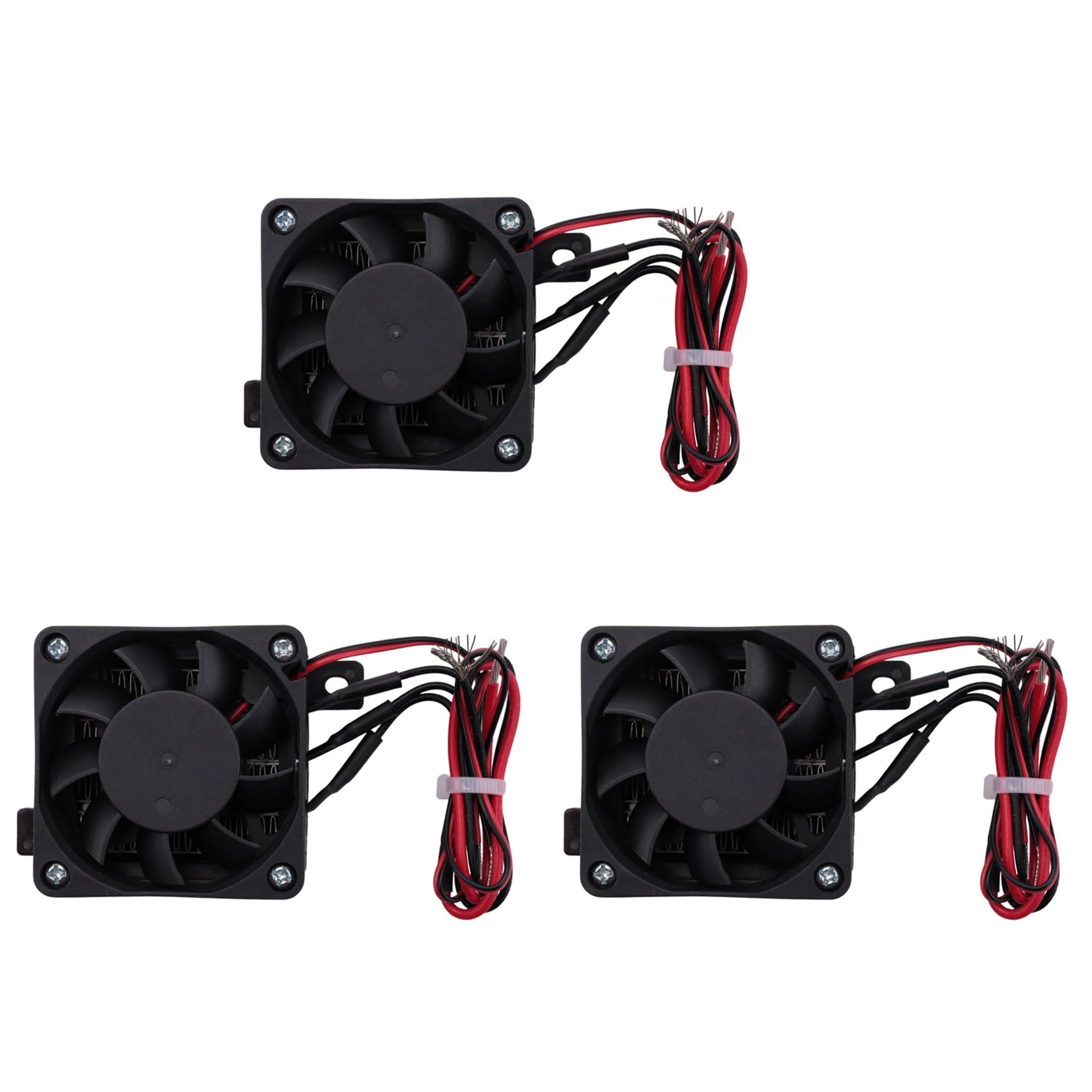 3X 70W 12V Grzałka DC Wentylator Termostatyczny Inkubator Jaj Grzałka PTC Termowentylator Elementy Grzejne Grzałka Elektryczna
