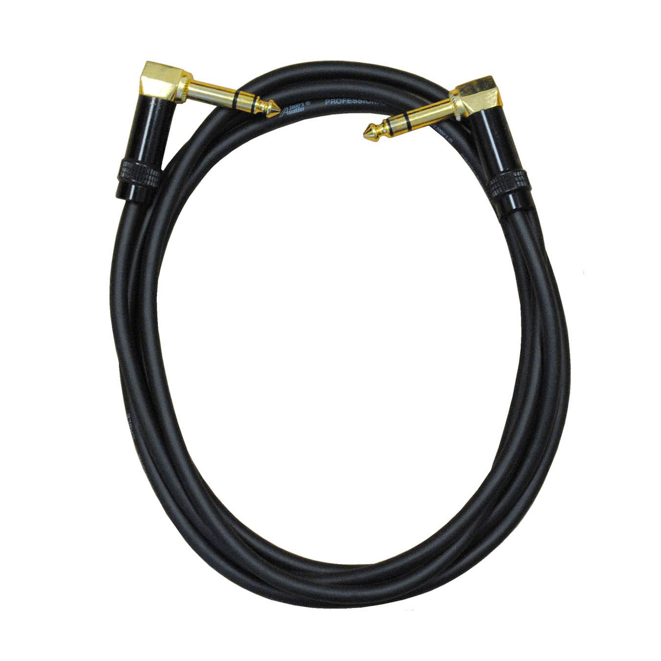 FivetechAudio2000's E25106 6Ft 1/4" TRS Right Angle to TRS Right Angle Cable