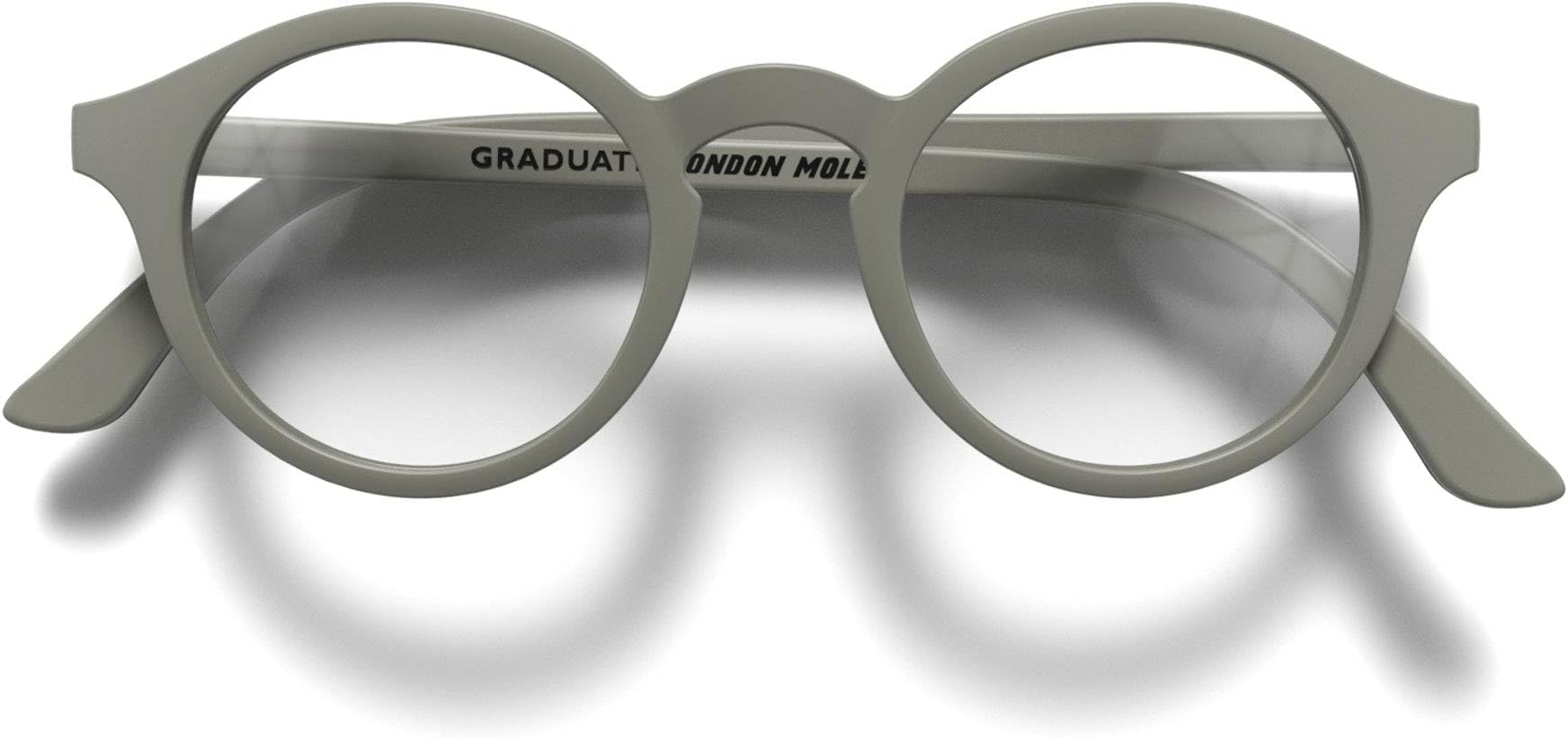 LONDON MOLEยฎ Graduate reading glasses | Cool round panto shaped readers | Menโs Womenโs Unisex | Spring hinges