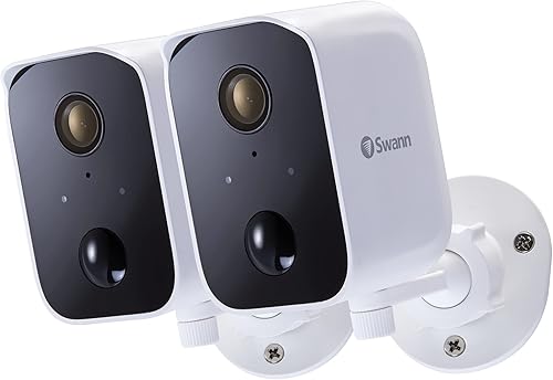 Miniatura 9 de Swann Cámara de seguridad Wi-Fi para interiores y exteriores, cámaras de vigilancia para el hogar HD 2K con panel solar, visión nocturna,