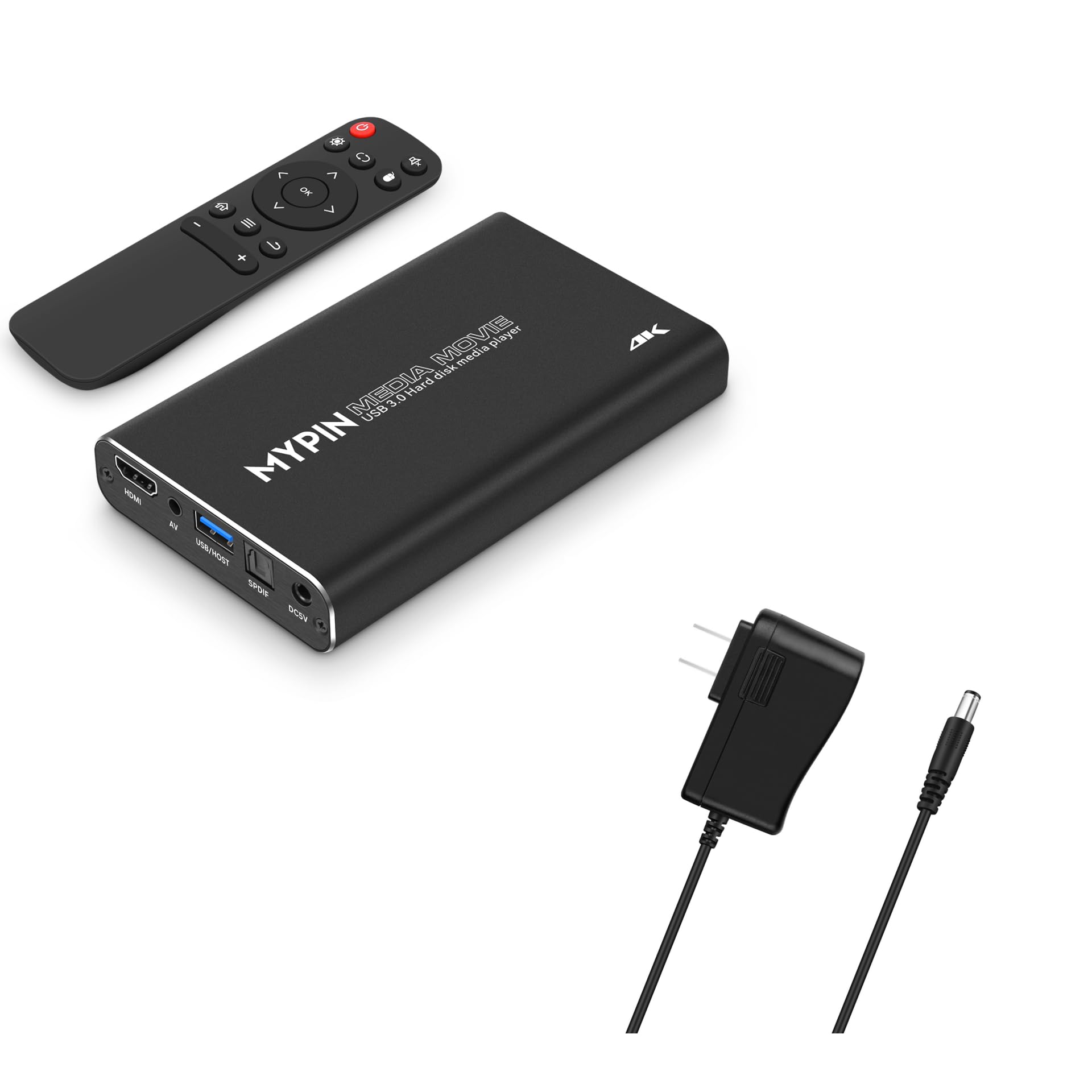 Amazon.com: 4K@30hz USB3.0 HDMI Media Playerwith A Power Supply