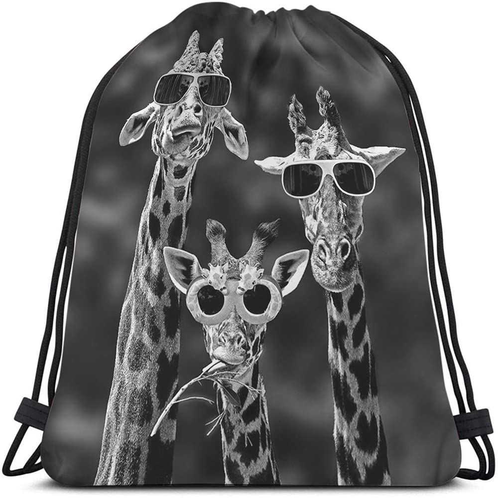 Beabes Exotic Topical Cactus Drawstring Bags Backpack Gym Sack Bag