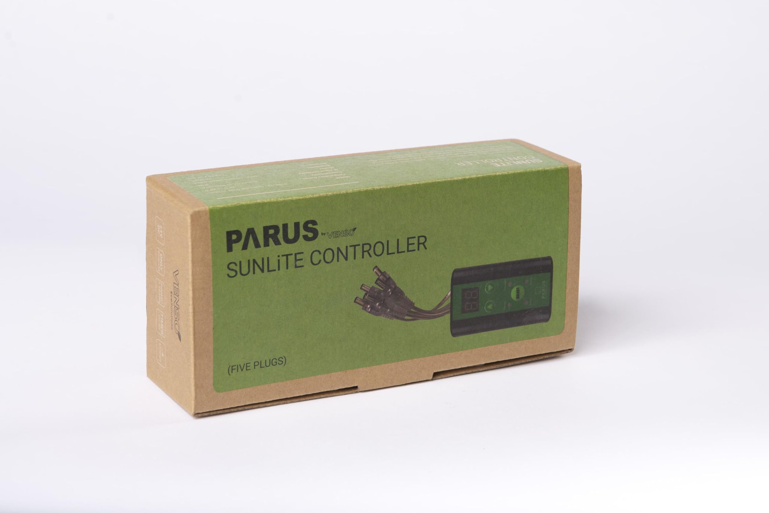 Parus by Venso SUNLiTE Steuergerät 5-fach, LED Wachstumslampe, Grow Light für Zimmerpflanzen und Grünpflanzen