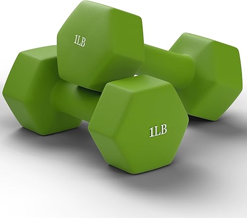 Miniatura 8 de GRETERST Juego de mancuernas hexagonales con revestimiento de goma, pesas de mano para ejercicio y acondicionamiento físico para gimnasio en casa,