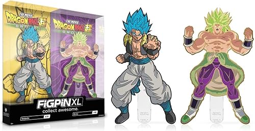 Dragon Ball Exclusive Super: Gogeta & Broly FiGPiN XL 2 unidades