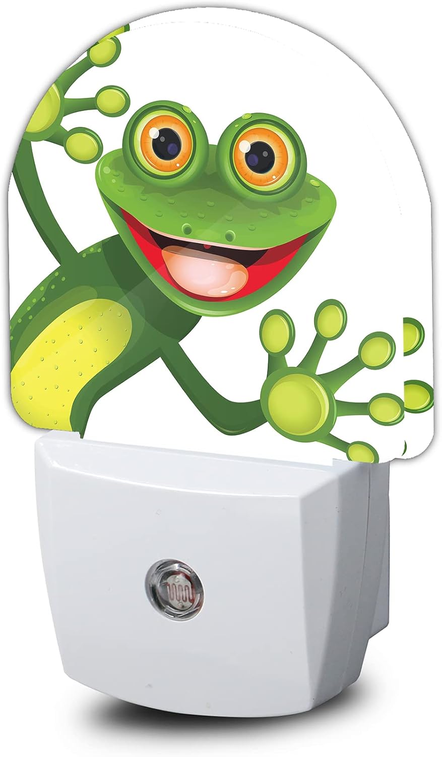 AOWULA Frog Night Light,Funny Green Frog with Greater Eye