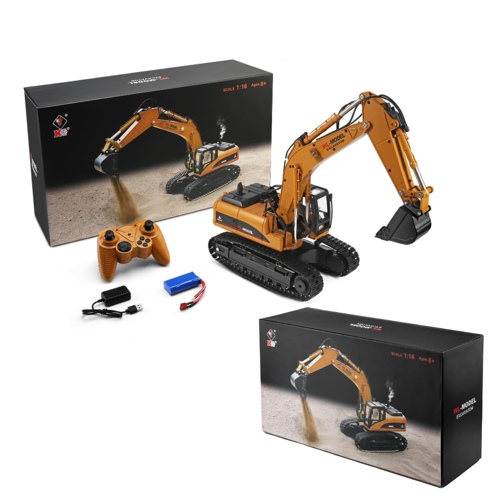 Amazon.co.jp: ハイテック WLtoys 1/16 WLモデル(油圧ショベル) 16800