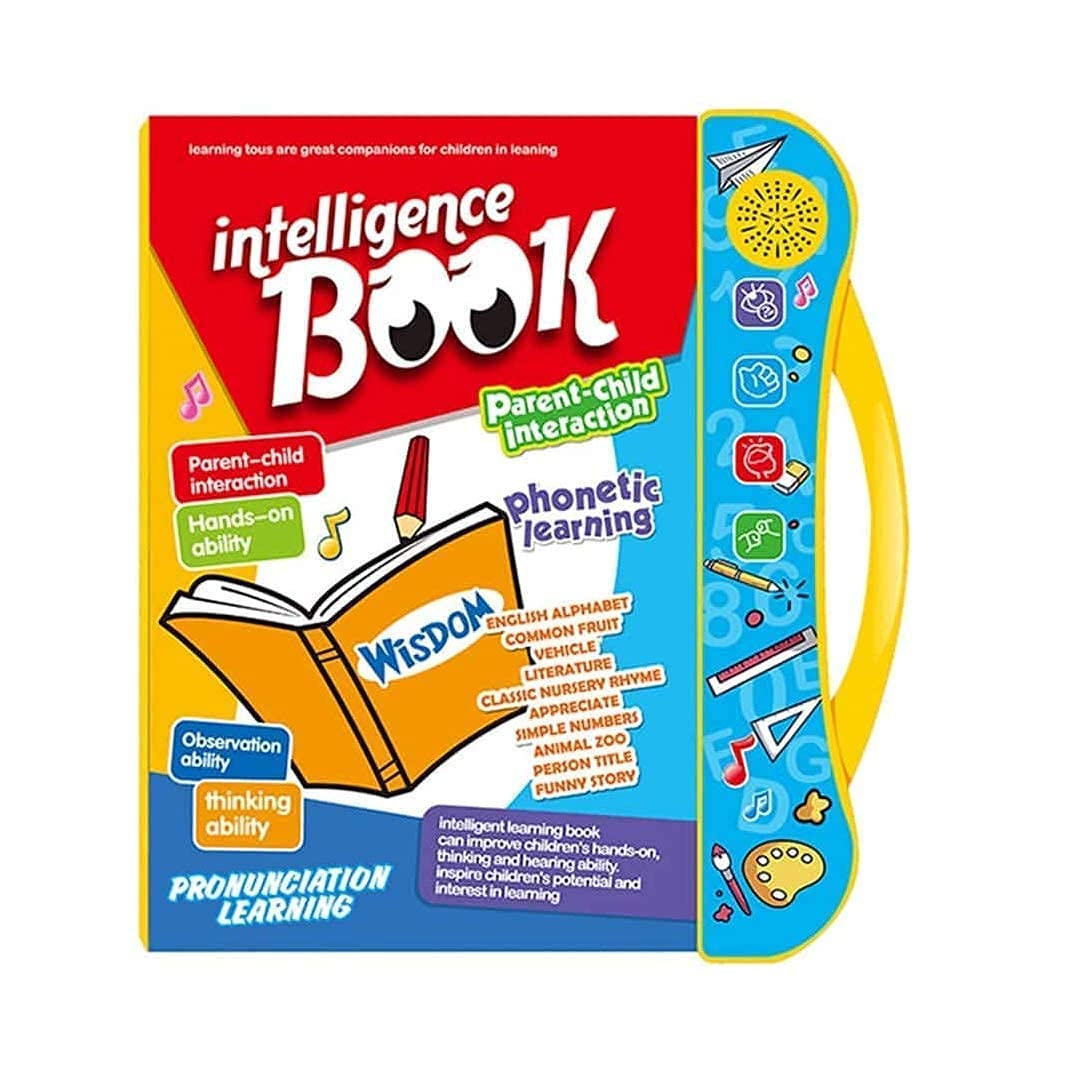 Kiddie Galaxia Intelligence Book Sound Book for Children, English Letters & Words Learning Book, Fun Educational Toys. Activities with Numbers, Shapes Learning Book for Toddlers(E-Book)(Study Book) (B09TTHSGKK) Amazon Price History, Amazon Price Tracker