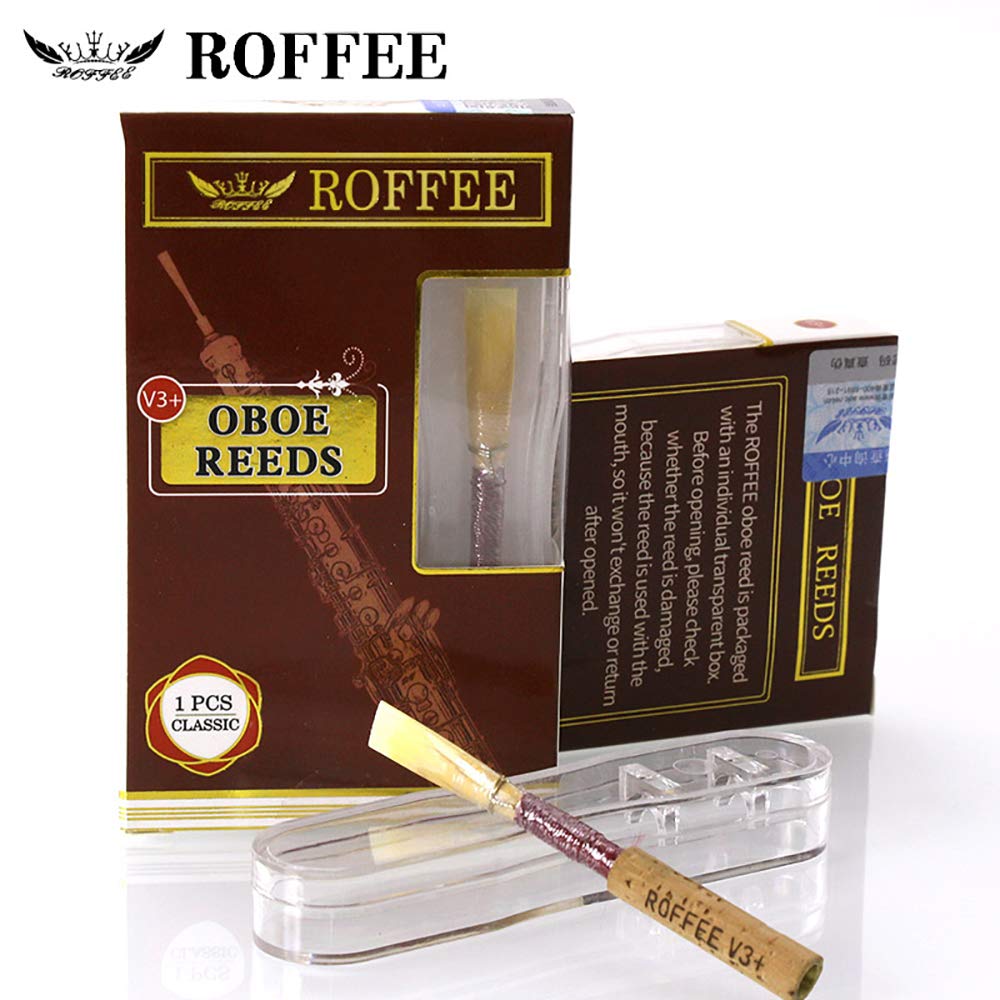 1 pieza oboe hojas oboe cañas oboe escudo hoja V3+ modelo básico, suave