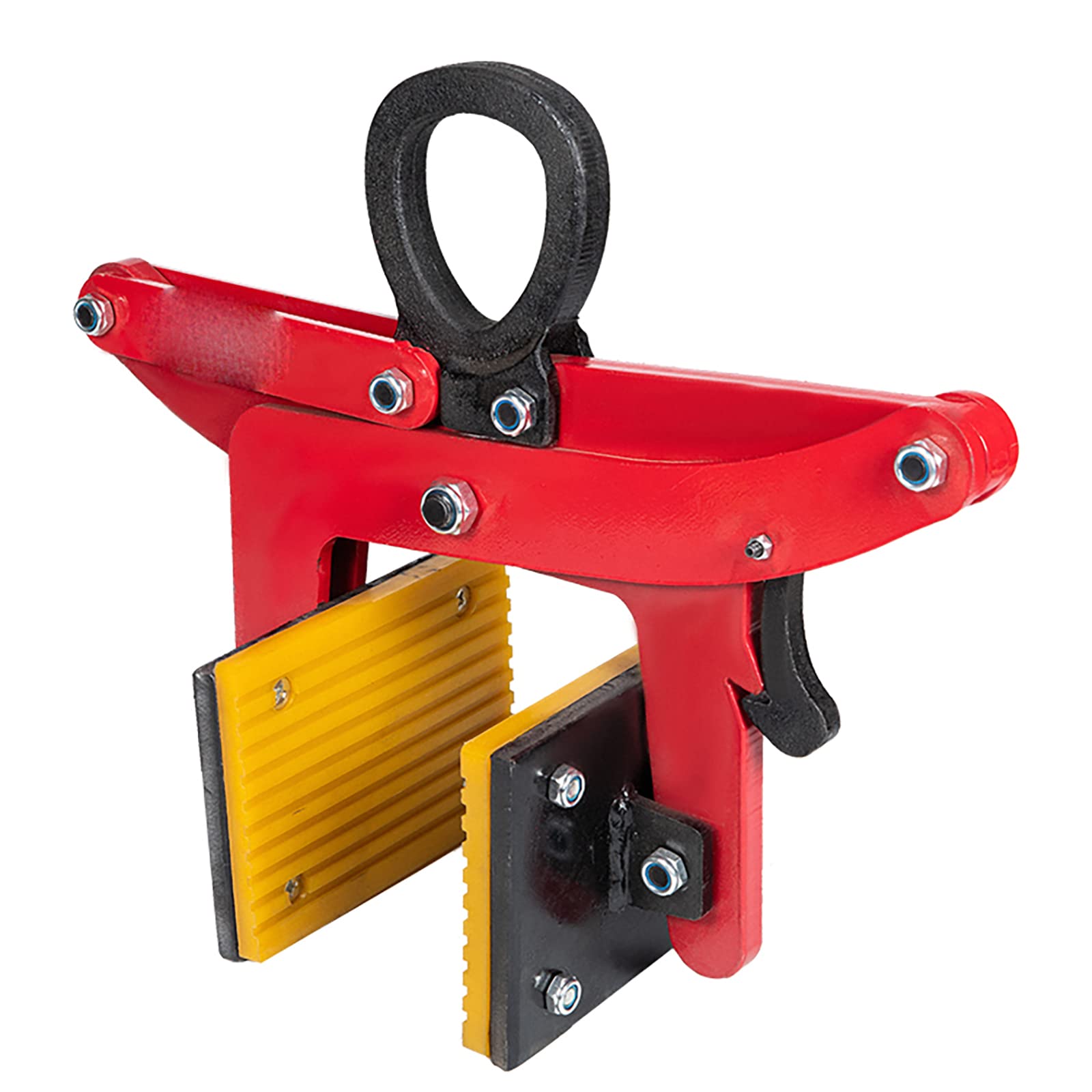 QUSYZD Rectangular Groove Fixture, Slate Spreader, Lifting Clamps for Stone Transportation, Factory Hoisting and Road Construction,Red,320kg,Red-500kg
