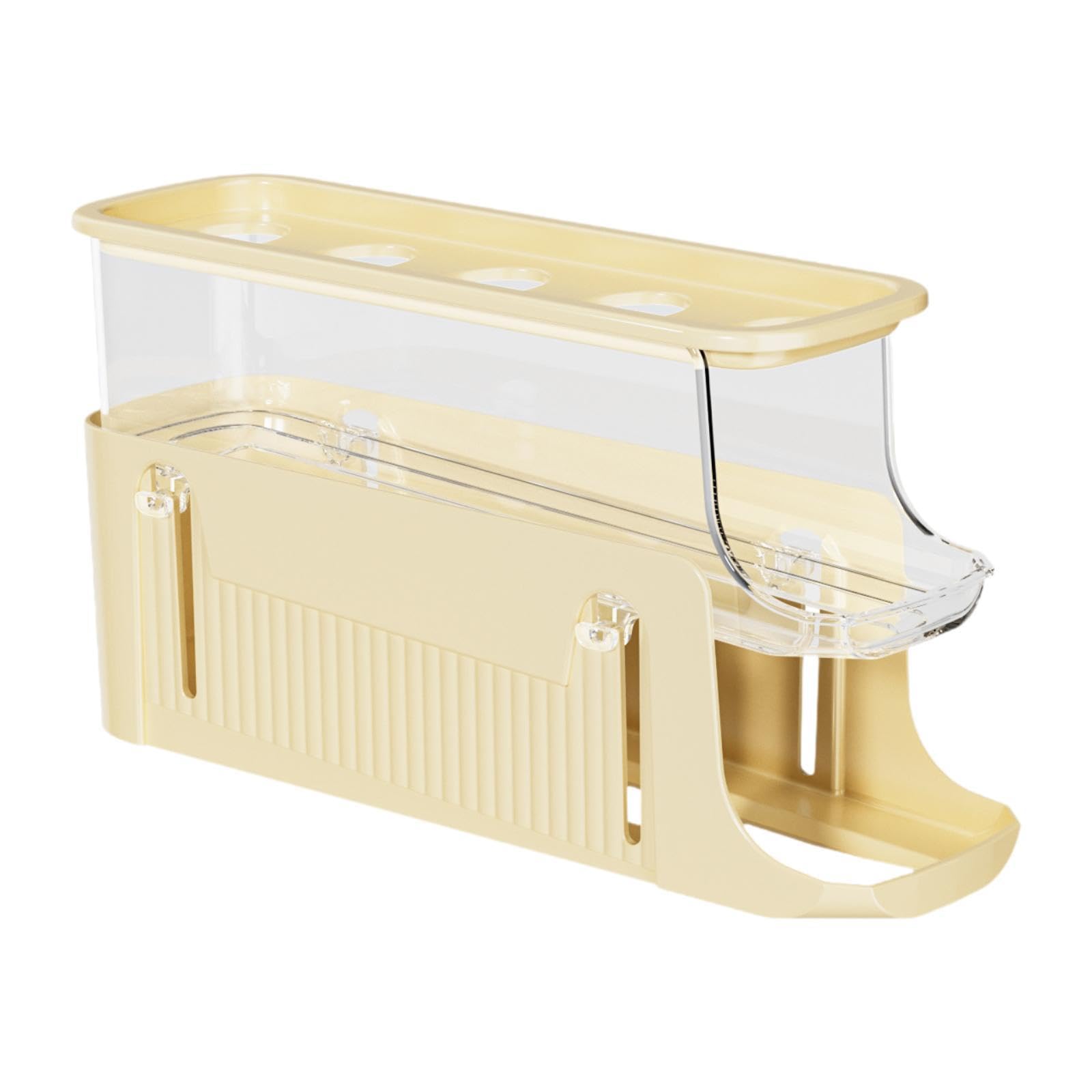MERISHOPP Rolling Egg Holder Fridge Egg Dispenser Egg Container for Countertop Kitchen | Home & Garden | Kitchen, Dining & Bar | Kitchen Storage & Organization | Food Storage Containers-image-45