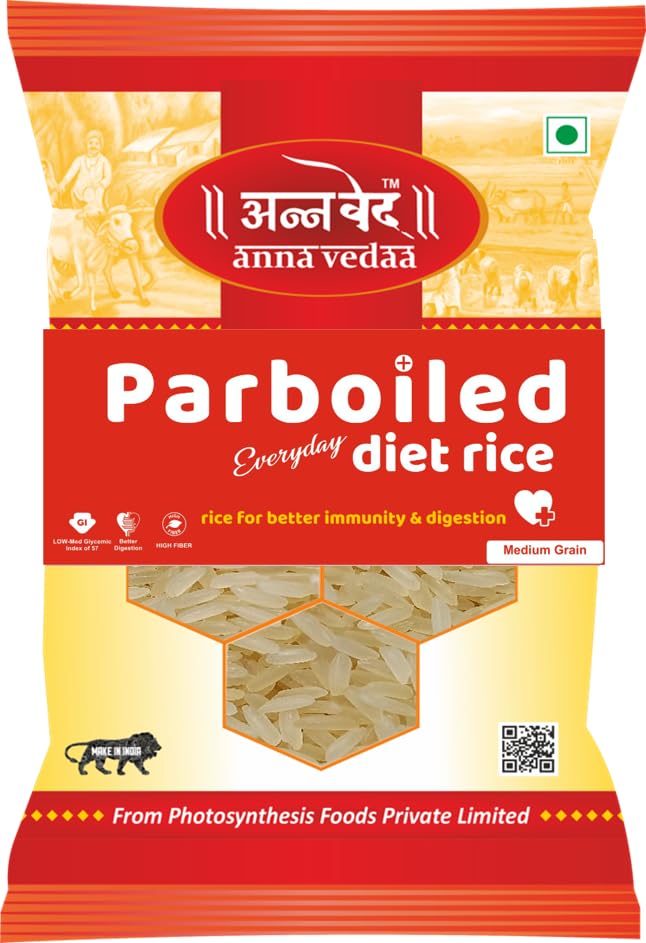 Anna Vedaa Parboiled Diet Rice - Medium Grain 1kg (B0CF2R8ZCV) Amazon Price History, Amazon Price Tracker