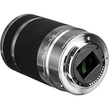 SONY ソニー SEL55210 E 4.5-6.3/55-210 OSS Sony 55-210mm f/4.5-6.3 OSS E-Mount Camera Lens, Black