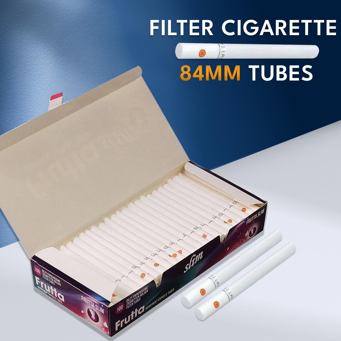 King Size Cigarette Tubes with Filter - 100 Pack -7 King Size Cigarette Tubes with Filter - 100 Pack -7