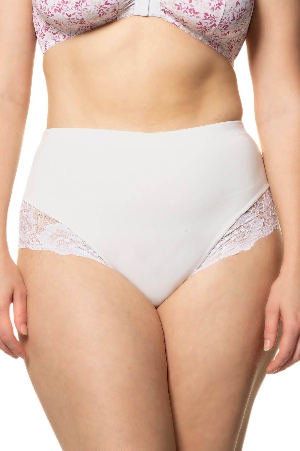 Ulla Popken Women's Ulla Popken Underpants, White, 42-44