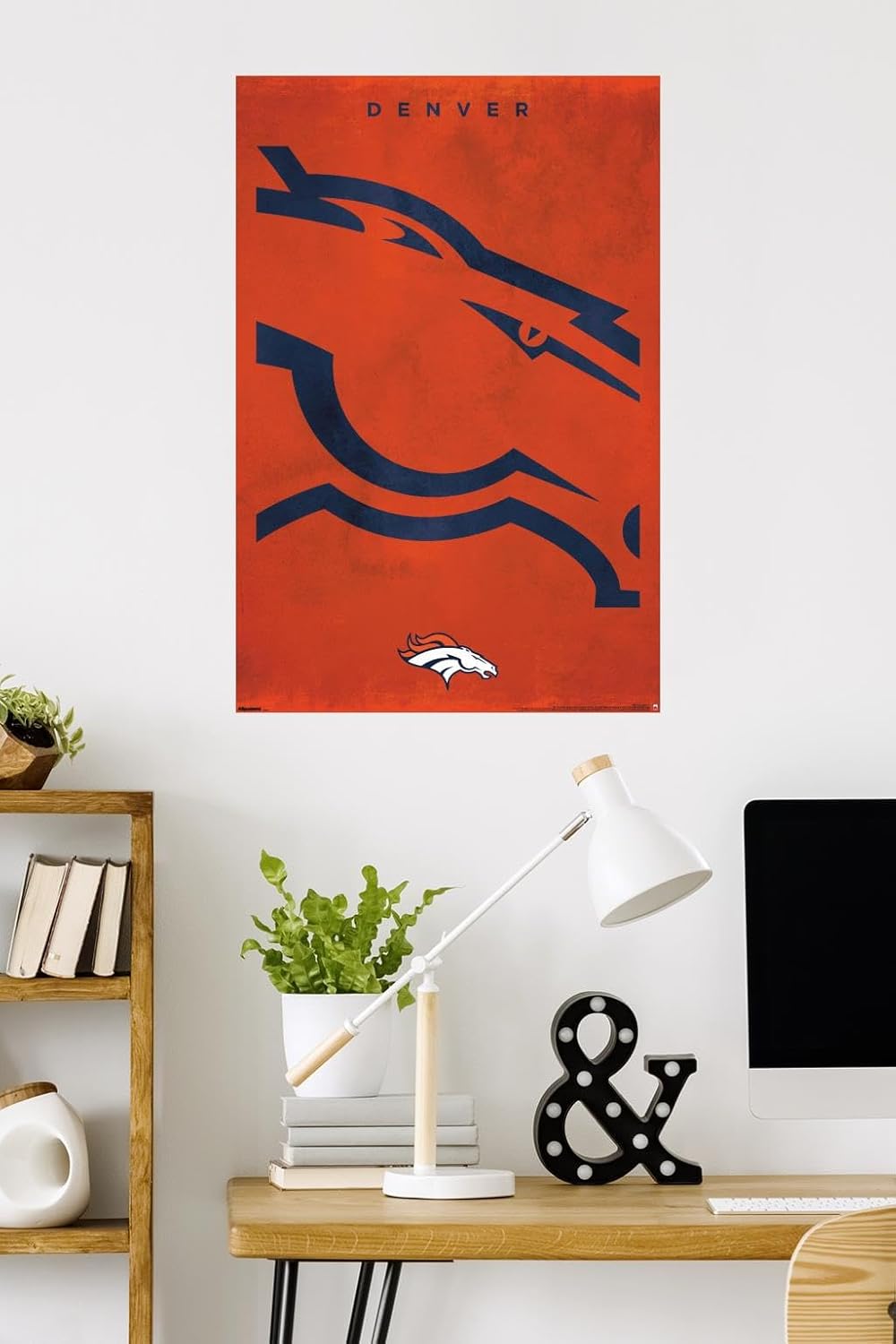 NFL Denver Broncos - Logo 25 Wall Poster, 34L" x 22.4W", Unframed Version - Image 2