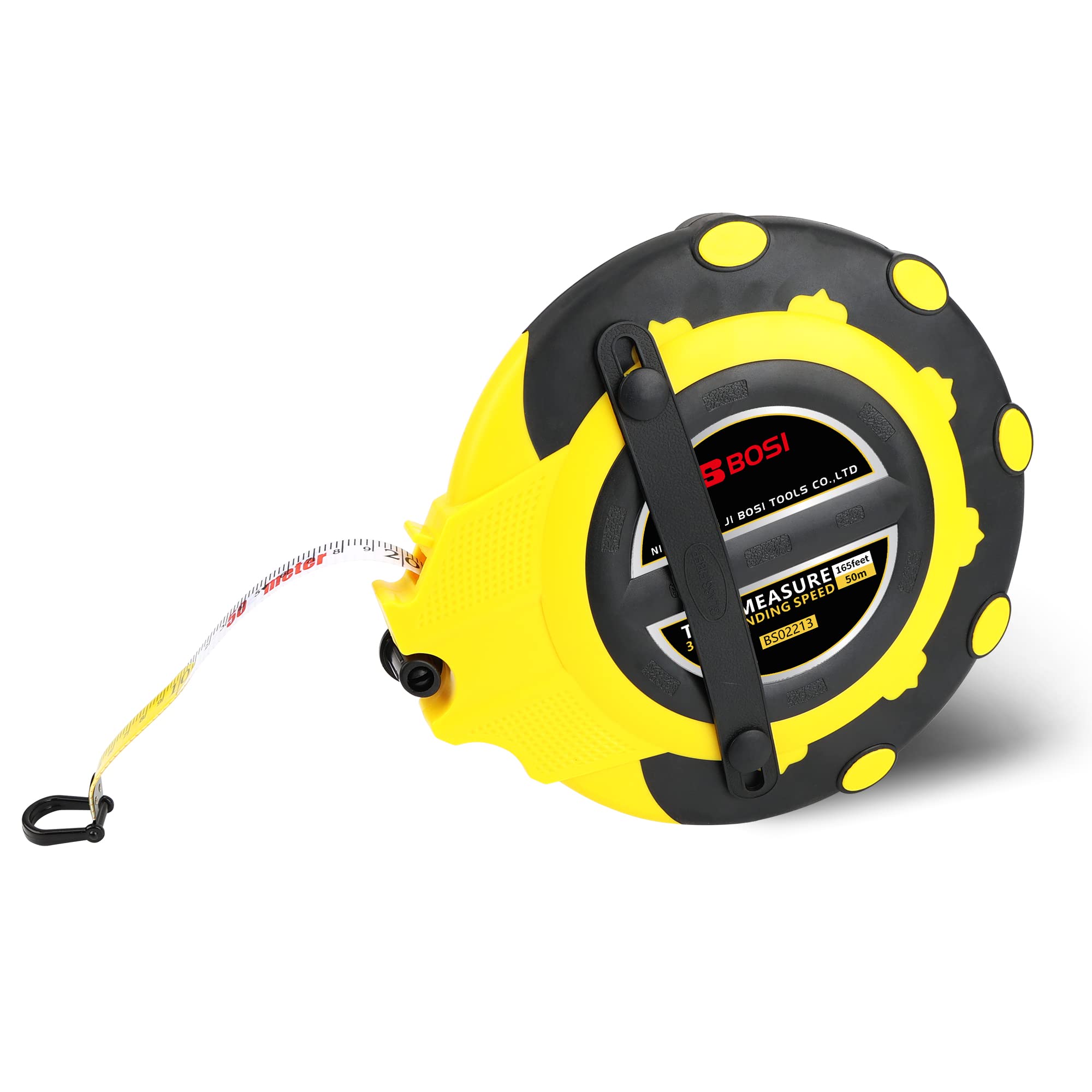 B BOSI TOOLS 50M/165FT Tape Measure Soft Fiber Tape Measure, Leather Tape Measure, Hand Tape Measure site Measuring Ruler