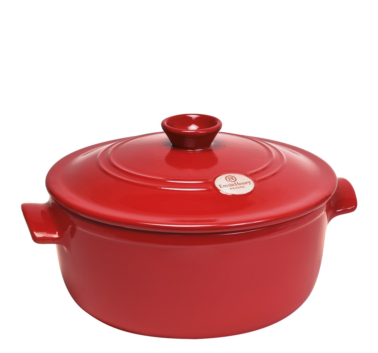 Cocotte Tonda Cm 28.5 Con Coperchio Colore Rosso Grand Cru-image