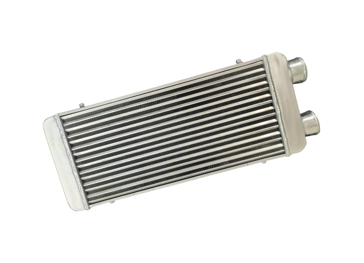 Intercooler aluminiowy Aluminiowy intercooler turbo 600x300x70mm po tej samej stronie 76mm 3" rura wlotowa/wylotowa Jednostronne mocowanie z przodu