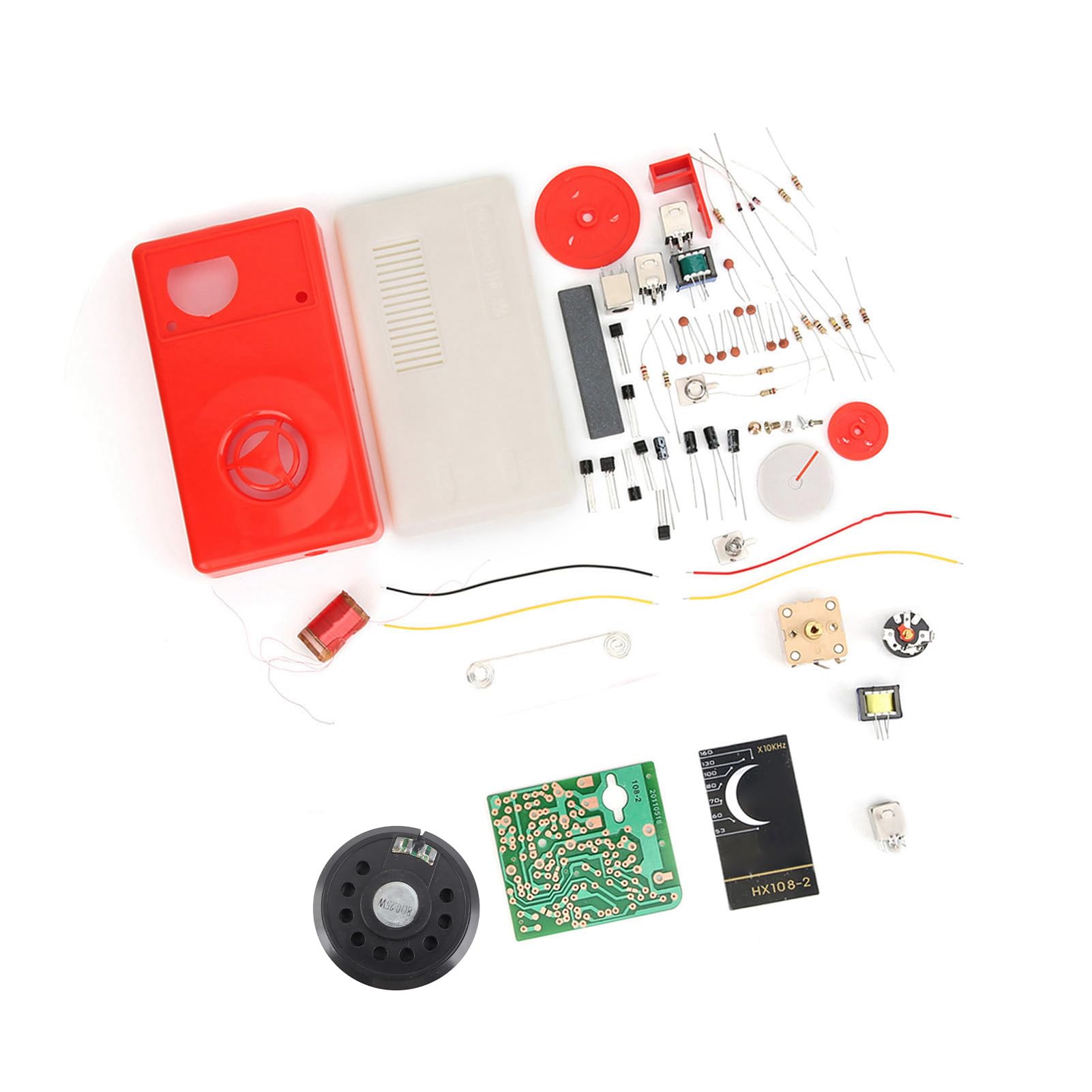 手作りジオラ Amazon.co.jp: 7真空管ラジオ電子DIYキット、三極管回路、IC
