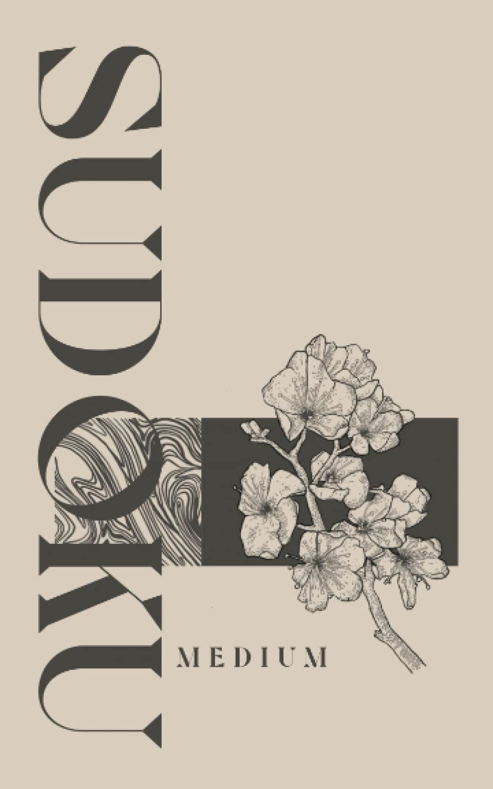 Medium Sudoku: 50 Puzzles (25 Intermediate & 25 Medium) (Sakura Sudoku Series)
