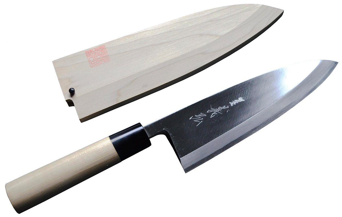 Amazon｜郷右馬允義弘 上作シリーズ 安来鋼白2号 出刃包丁 225mm 白鞘
