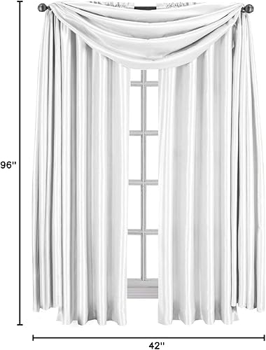 Vista 92 de Royal Hotel Bedding Soho - Cenefa con festón morado, patrón sólido, 35 x 30 pulgadas