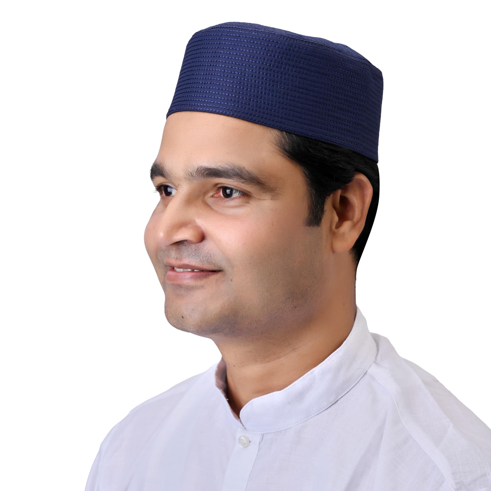 Soft Namaz Topi Daily Use | Muslim Prayer Cap for Men | Namaz Prayer Topi | Lightweight Islamic Cap for Daily Namaz, Jumma, Eid & Mosque | Ideal for Men and Boys-image-47