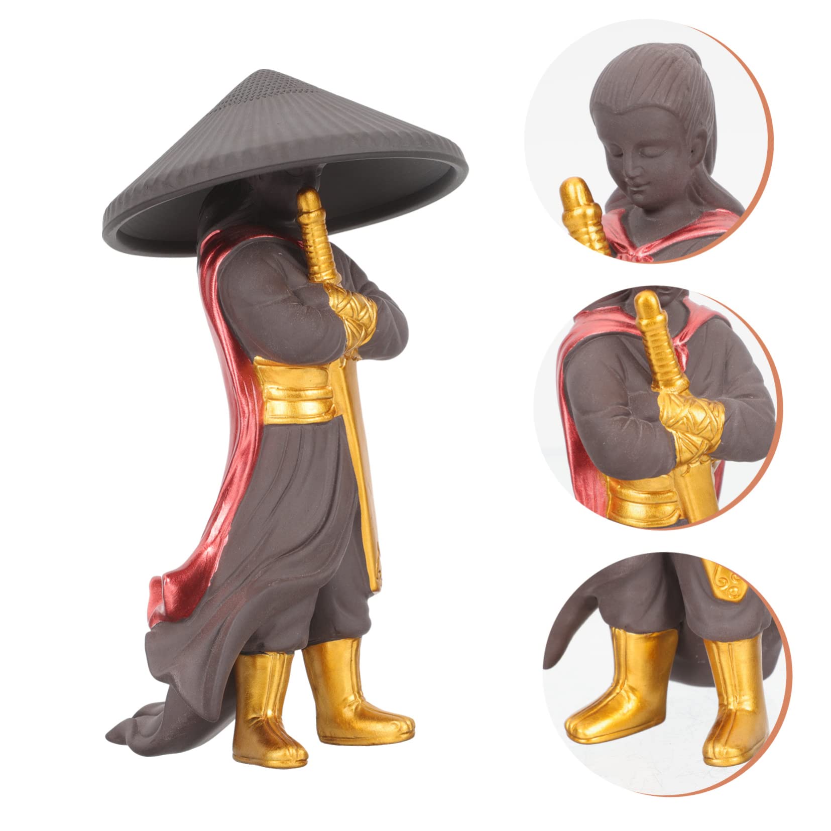 Cerámica Adorno De Mascota De Té Infusor Decorativo para Ceremonia Kung Fu y Oficina Accesorios De Té De Calidad