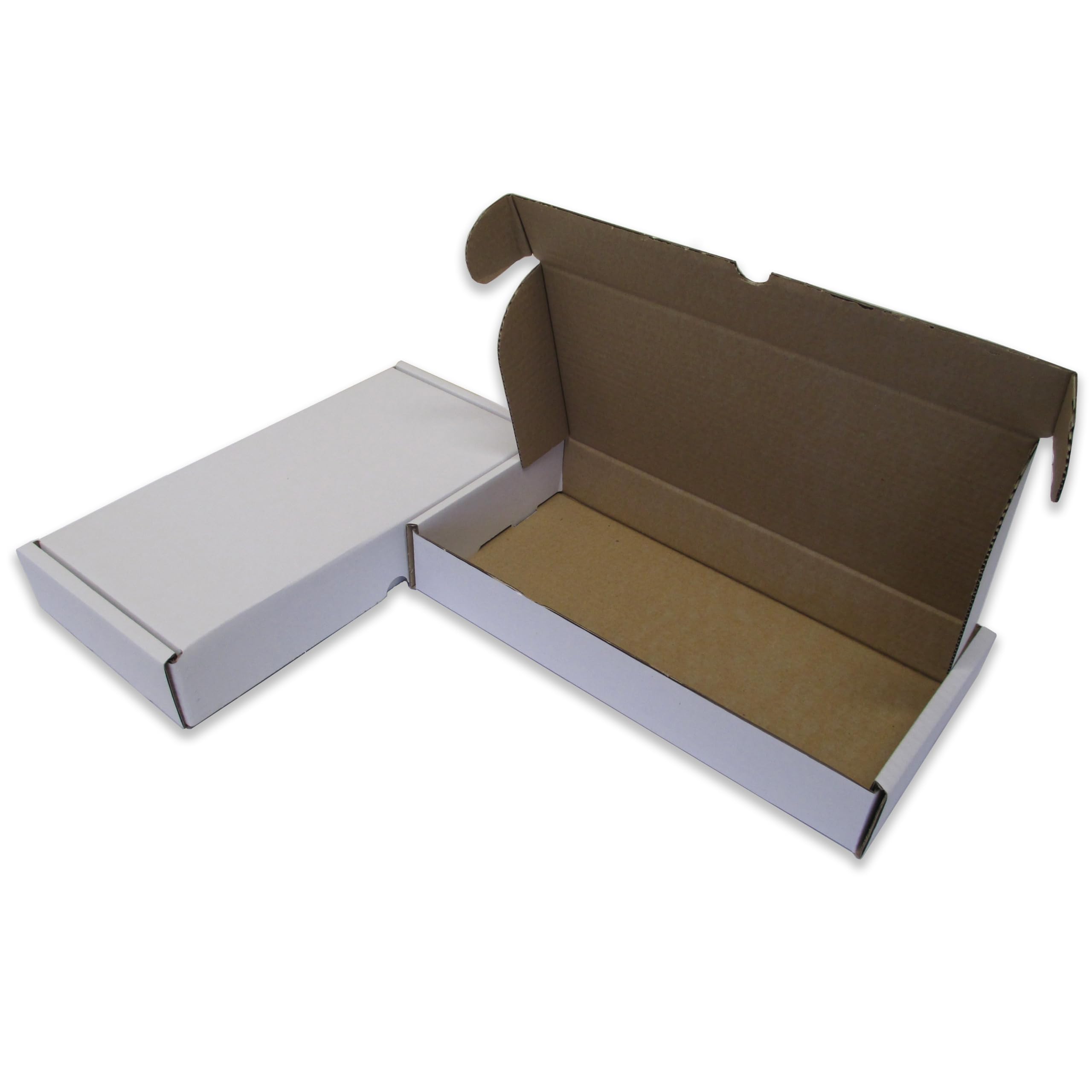 W.E. Roberts Postal Boxes White Cardboard boxes for posting 30.5x15.2x5cm (12"x6"x2") parcel box, shipping boxes, small parcel boxes, Small Cardboard Boxes Small Parcel (Pack of 25)