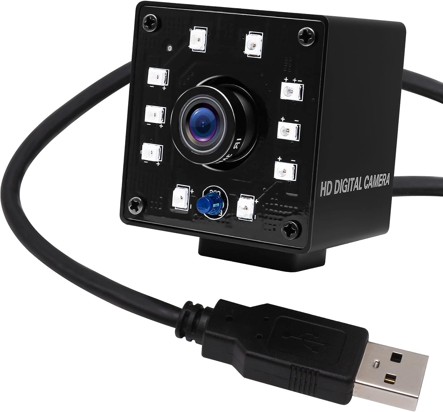 ELP KL36IR 1080P Webcam Full HD Vision Nocturne Infrarot PC Caméra 720P/60FPS Plug and Play Appareil Photo Video Web Cam USB avec IR Cut