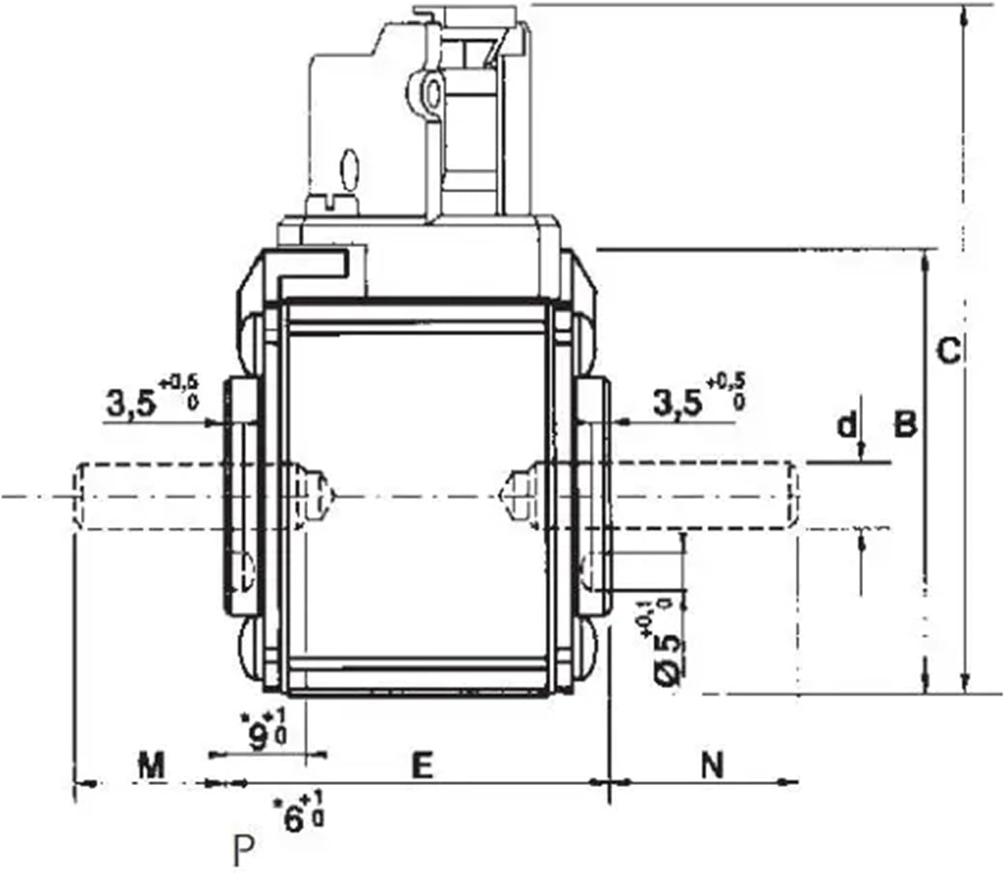 PC33UD69V1250TF high Power Electronic Parts Ceramic Fuses Thermal Fuse Types
