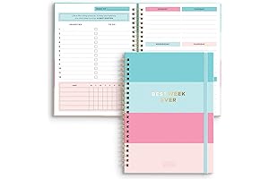 S&O Best Week Ever Undated Weekly Planner: Organize Your Life Today!
