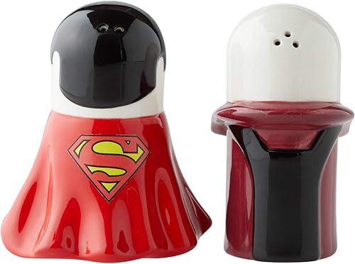 Miniatura 6 de Enesco DC Comics Wonder Woman vs. Cheetah - Salero y pimentero, 3.89 pulgadas, multicolor