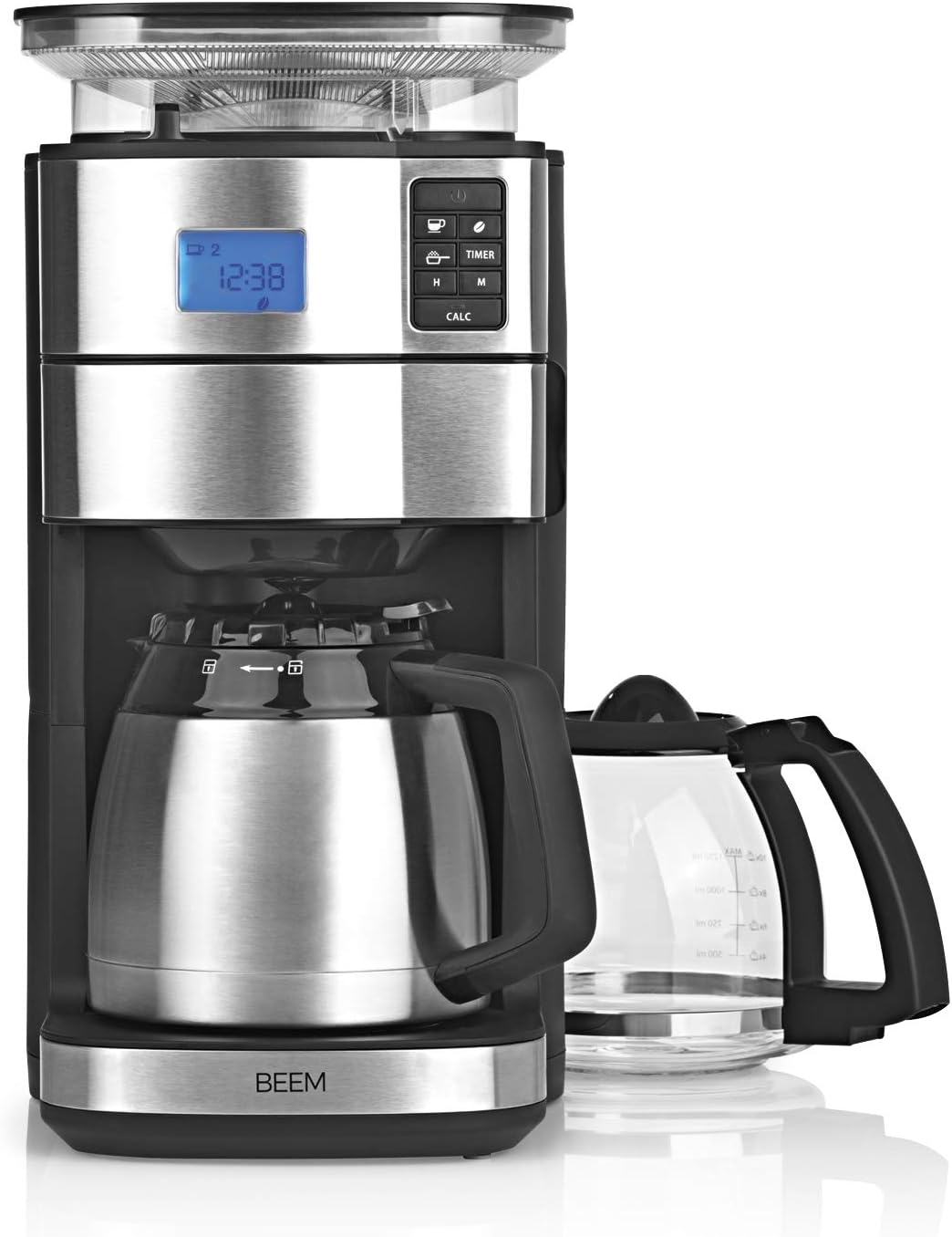 Glazen Kan Krups SS-208836 Glazen Kan Reserveonderdeel Voor Krups SS-208836 KM8328 Grind Aroma Koffiezetapparaat Grind Aroma Koffiezetapparaat Kan