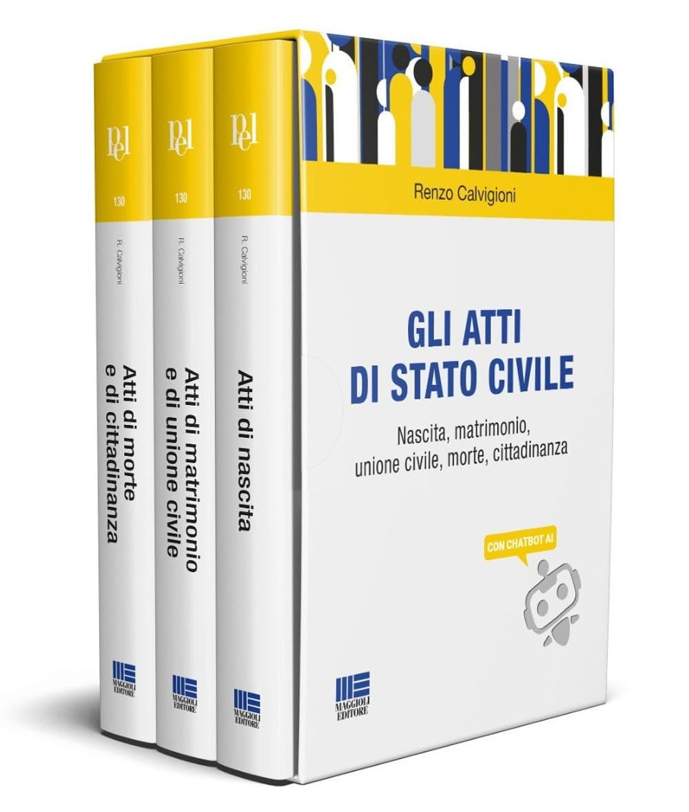 Gli atti di stato civile. Nascita, matrimonio, unione civile, morte, cittadinanza. Con chatbot AI