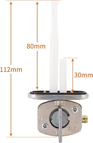 Miniatura 6 de KIPA Interruptor de válvula de gasolina para Yamaha Moto-4 YFM 200 225 250 350 660 450 XT 225 350 600 TTR 90 125 230 ARCTIC CAT 300 400 SUZUKI