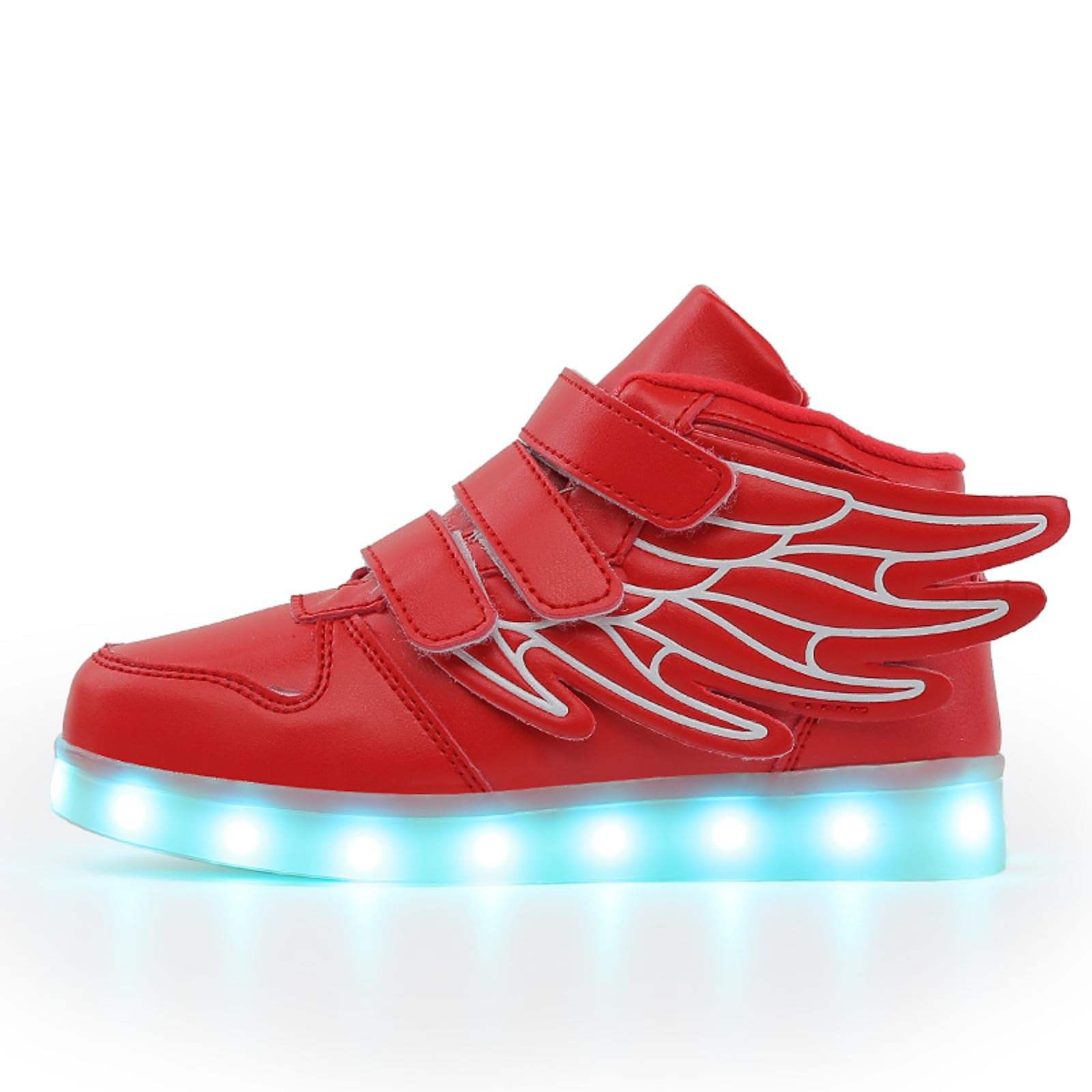 Zapatillas Niña Transpirable Zapatilla Niña Unisex Deporte Luminoso Transpirable Casual con Luz Ligero Suela Blanda Caminar Sneakers Gimnasia Trainers