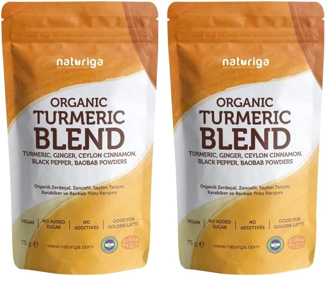 Naturiga Organik Zerdeçallı Karışım 75 gr (2 paketi)