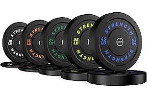 Olympic Bumper Plates - Premium Rubber Weights