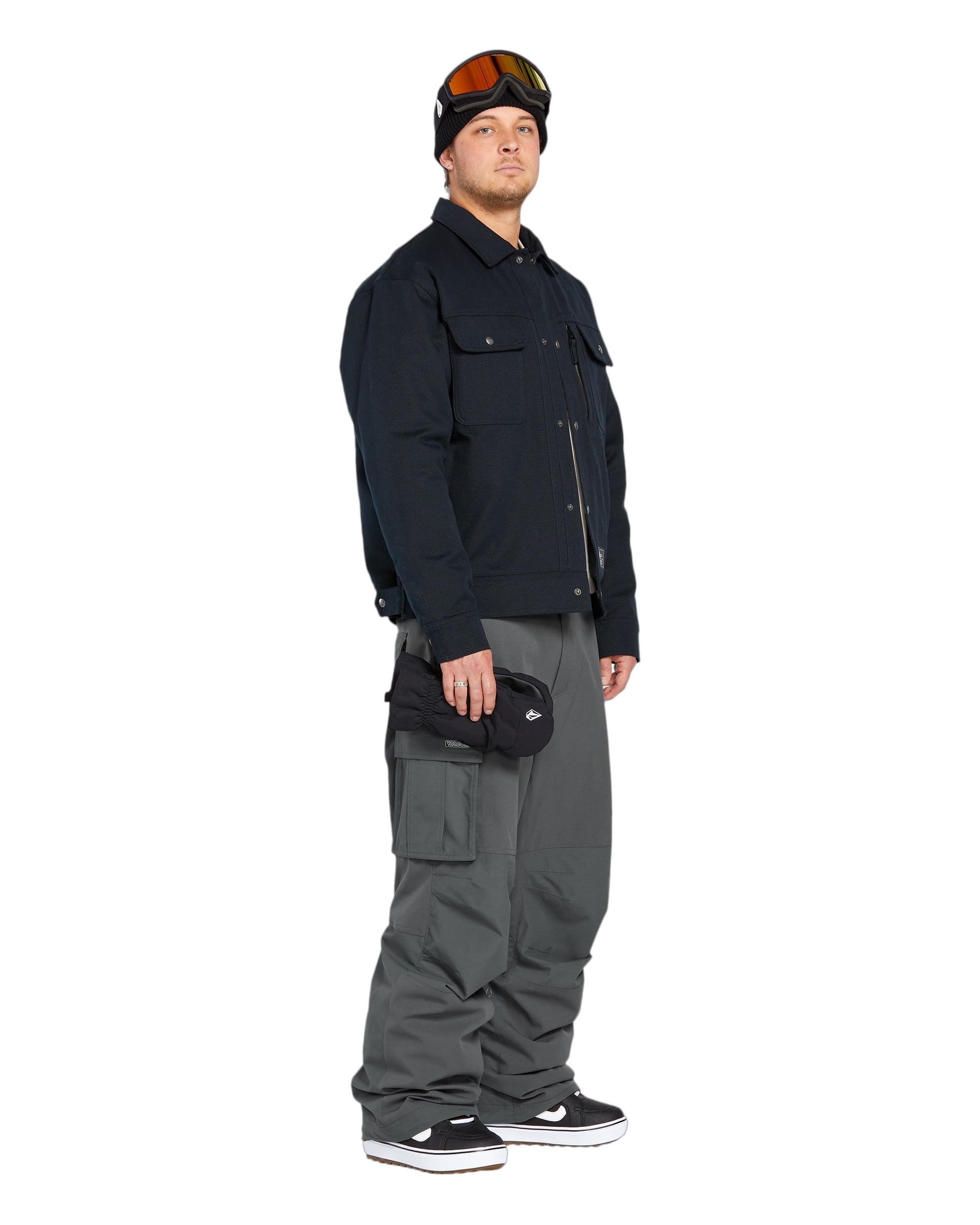 Volcom Nwrk Baggy Cargo Snowboard Ski Pant Pantalons Homme