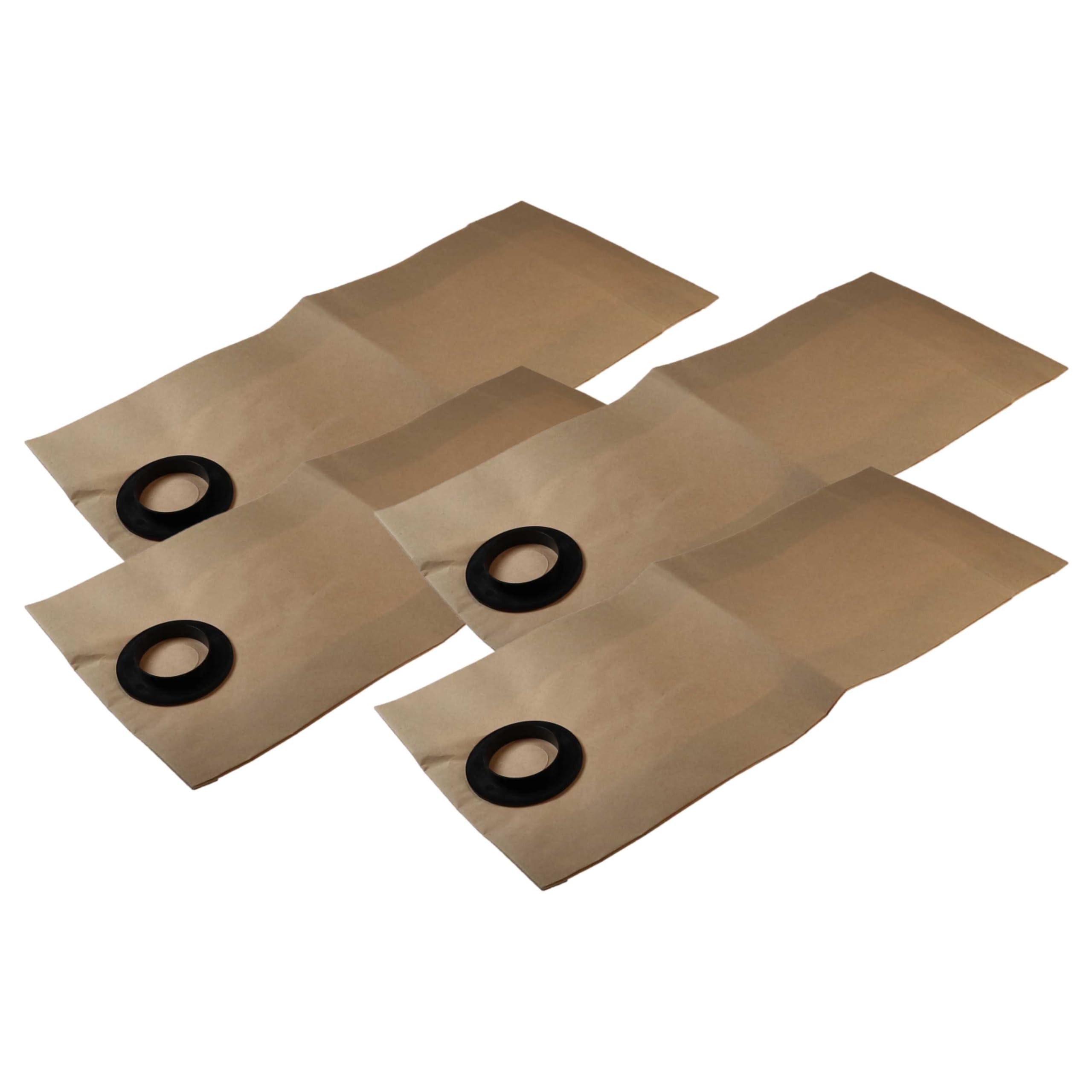 vhbw 20 x worek filtrujący kompatybilny z Festool SR 12, SR 14 - papier, 33,8 cm x 83,4 cm, kolor piaskowy